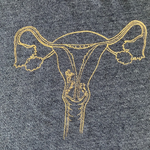 RARE Rachel Antonoff NWOT Rare Reproductive System Tee L - Picture 2 of 5